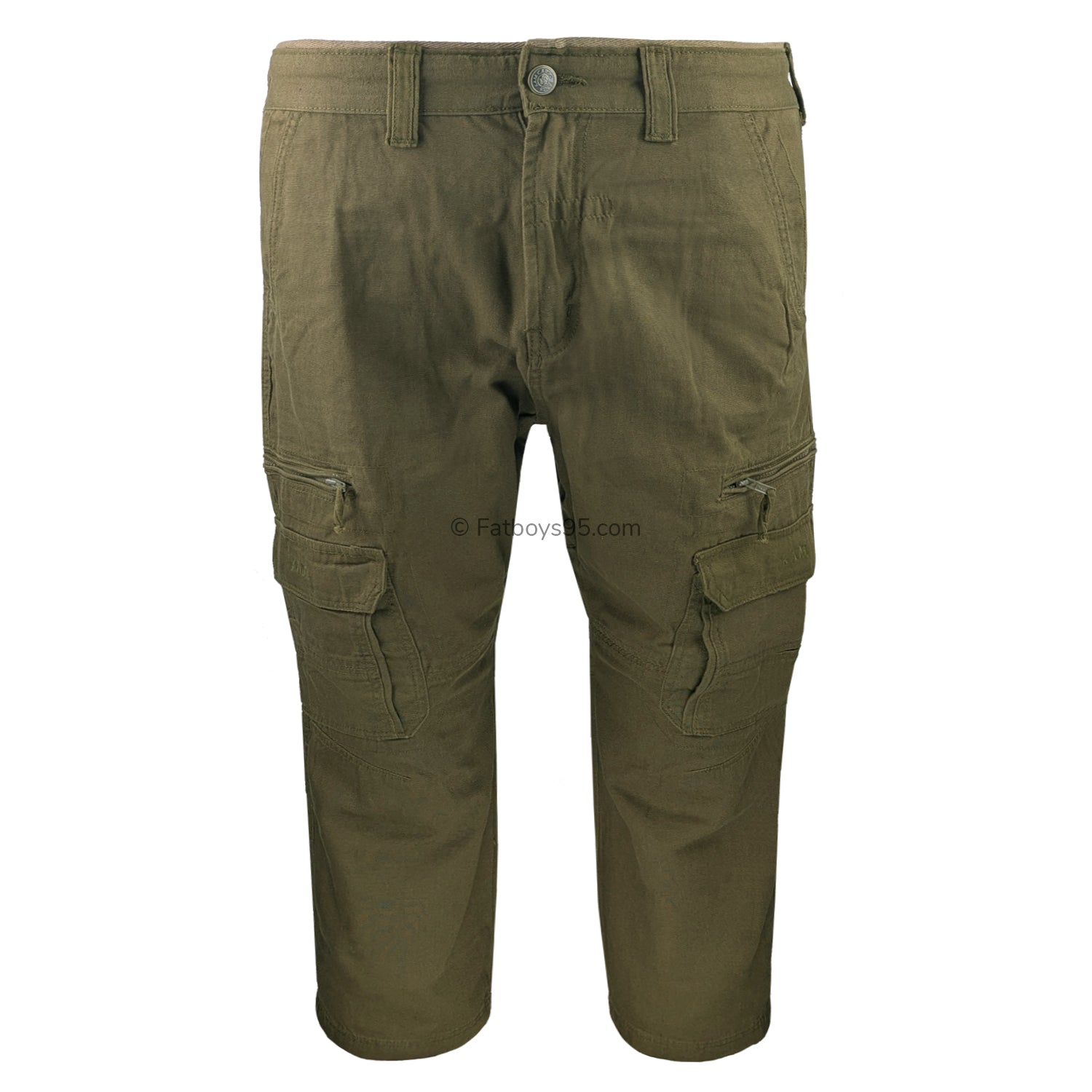 Kam Cargo Trousers - KBS 118 - Khaki 1