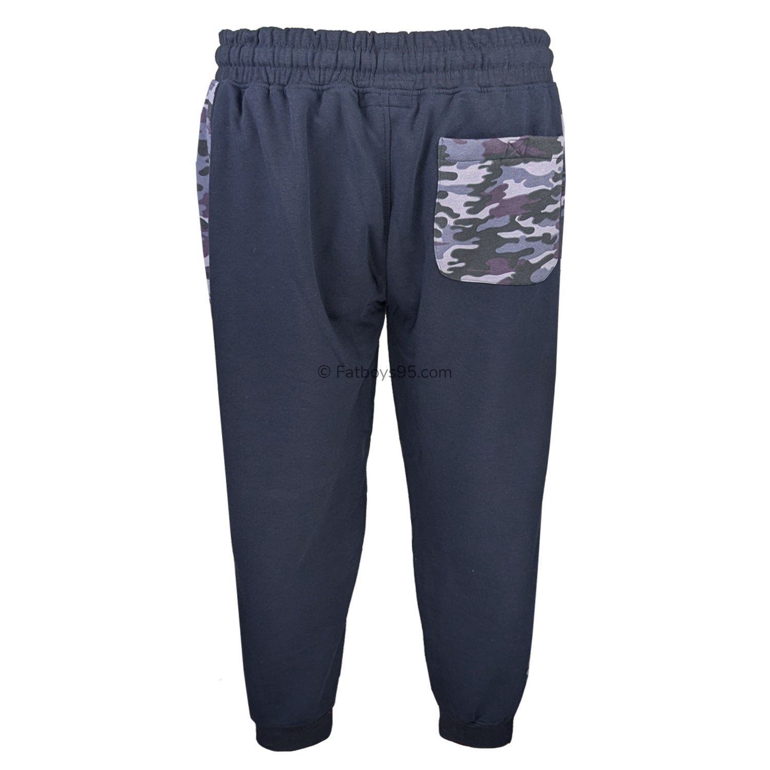 Kam Camo Joggers - KBS 236 - Navy 4