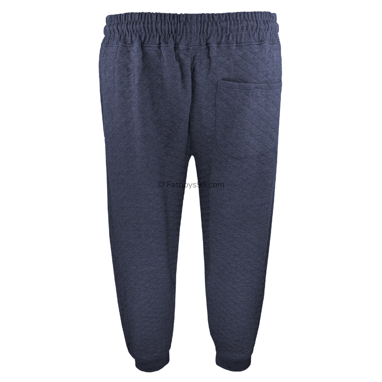 Kam Quilted Jersey Joggers - KBS 238 - Navy 4