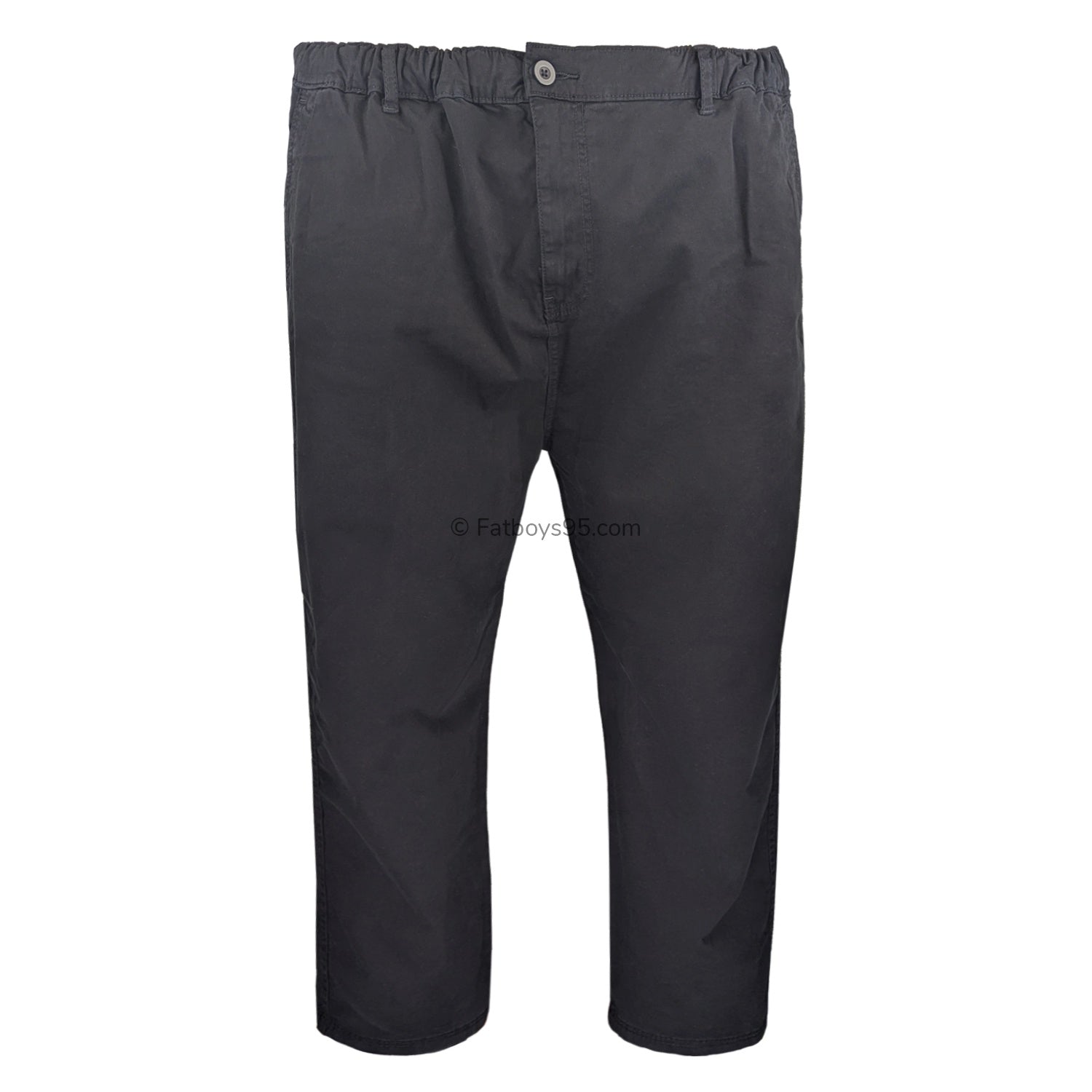 Kam Elasticated Rugby Trousers - KBS 241 - Black 1