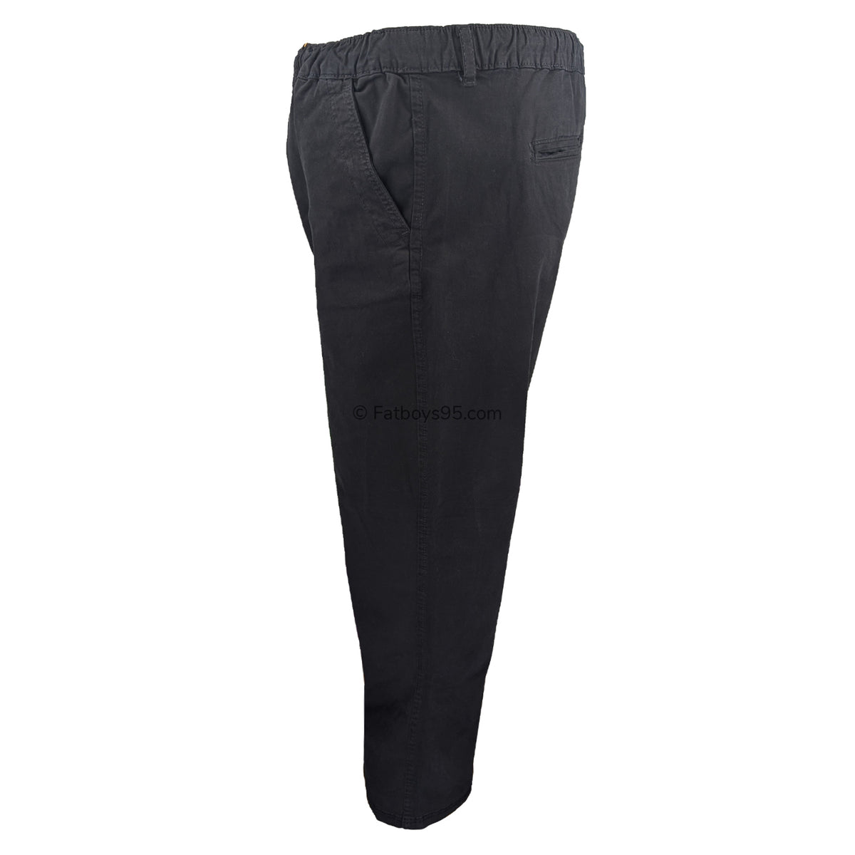 Kam Elasticated Rugby Trousers - KBS 241 - Black 3