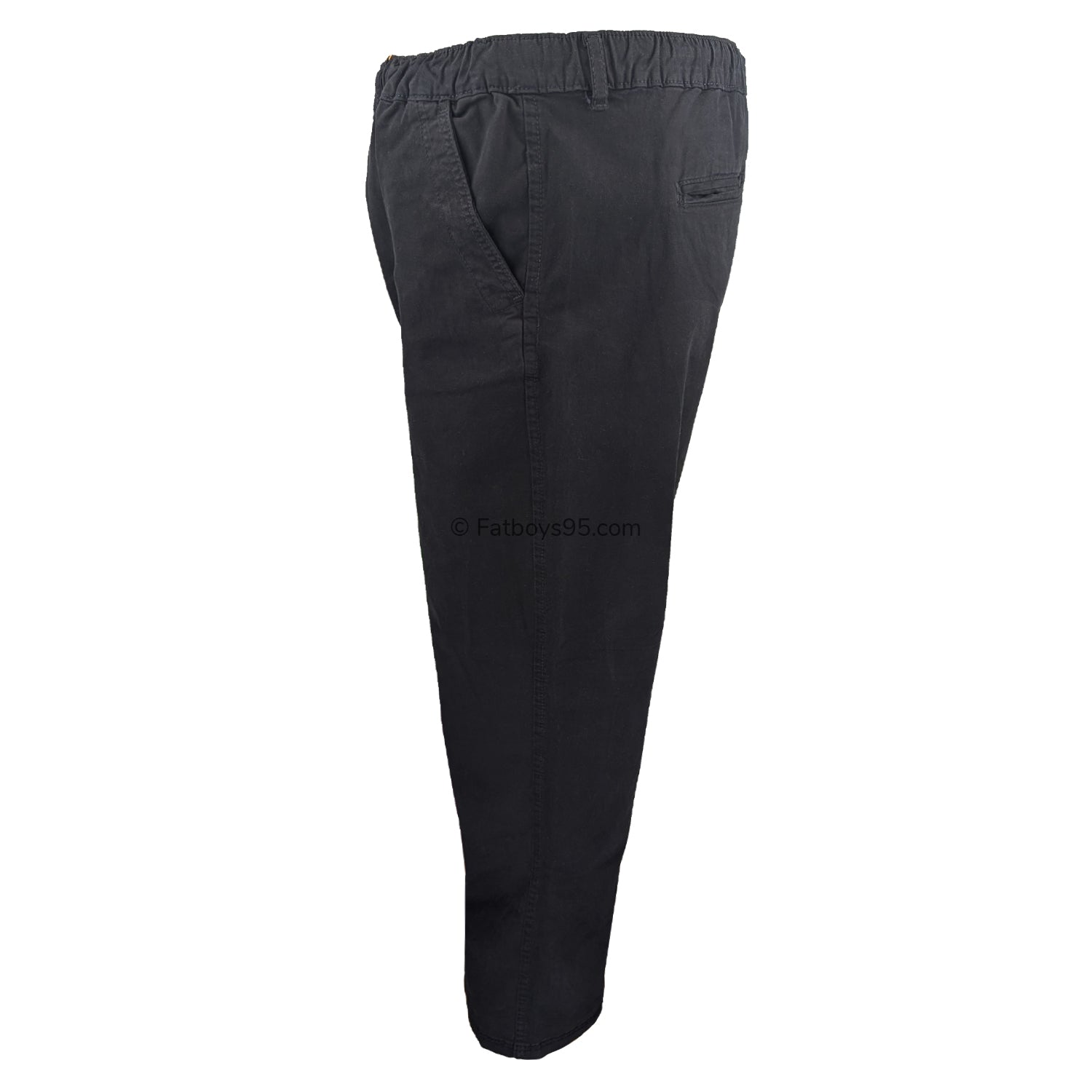 Kam Elasticated Rugby Trousers - KBS 241 - Black 3