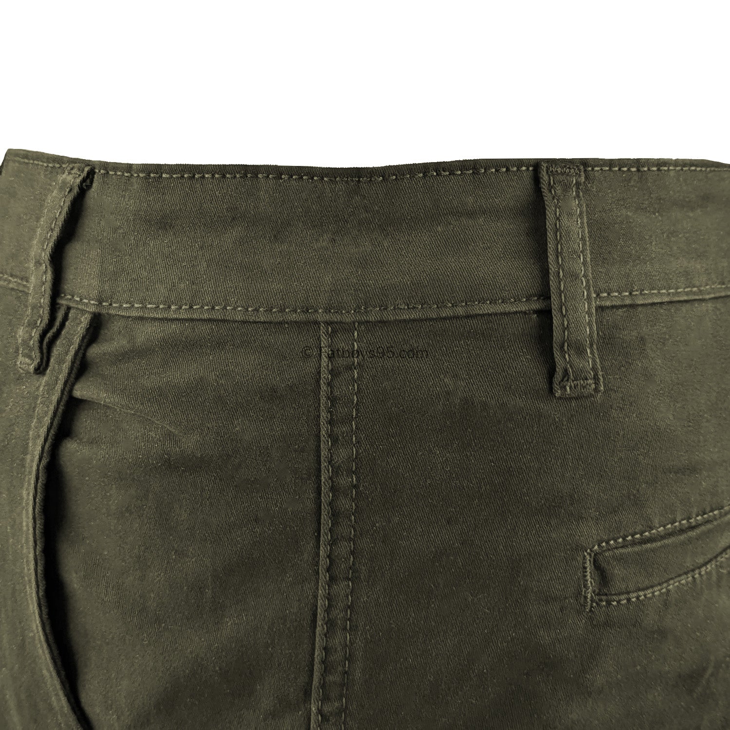 Kam Stretch Modern Chinos - KBS 261 - Khaki 4