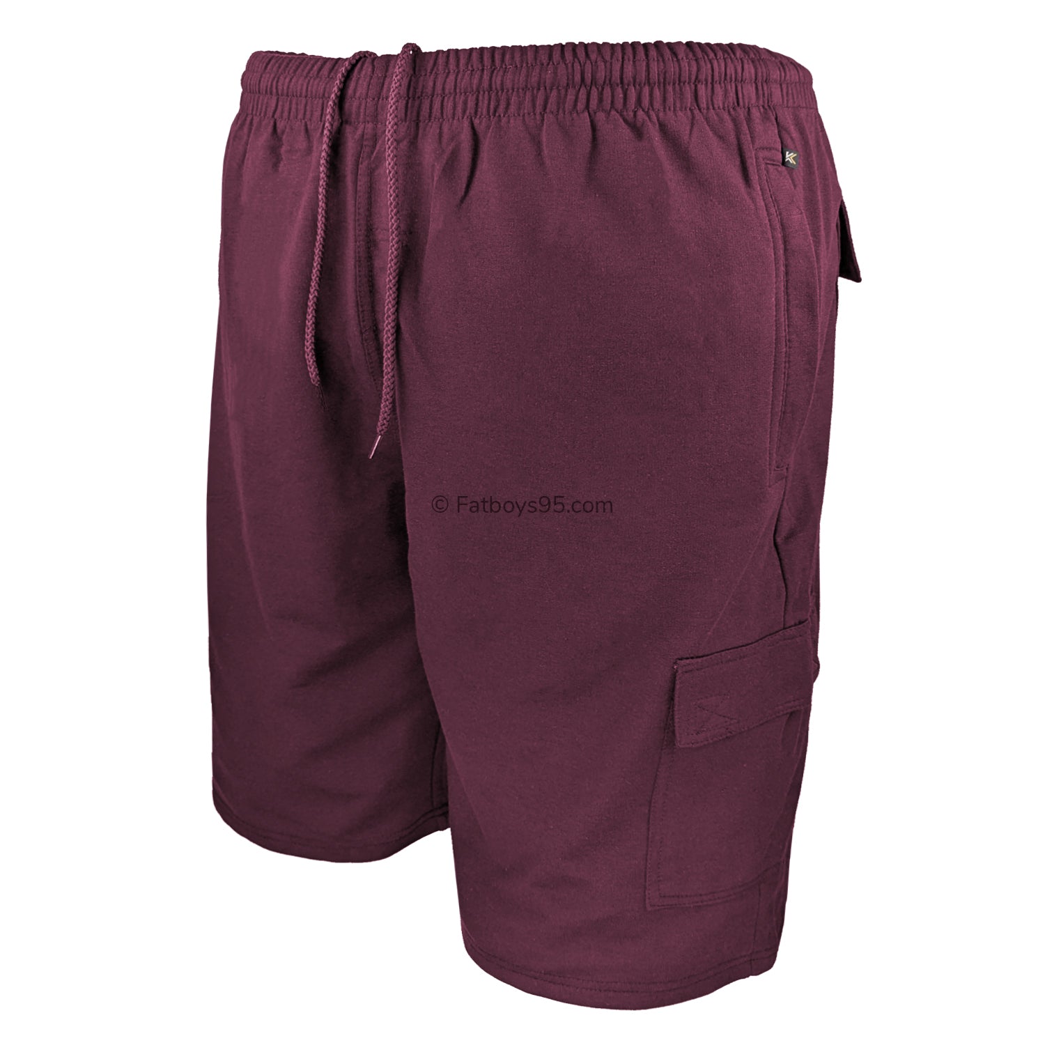 Kam Cargo Shorts - KBS 300 - Burgundy 2