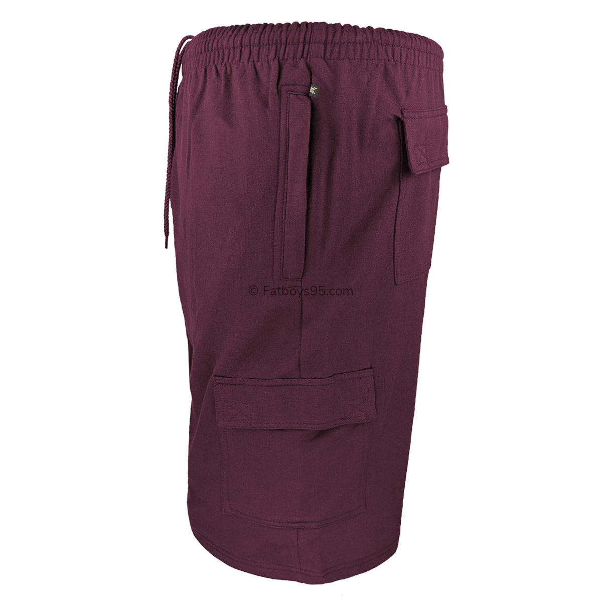 Kam Cargo Shorts - KBS 300 - Burgundy 3