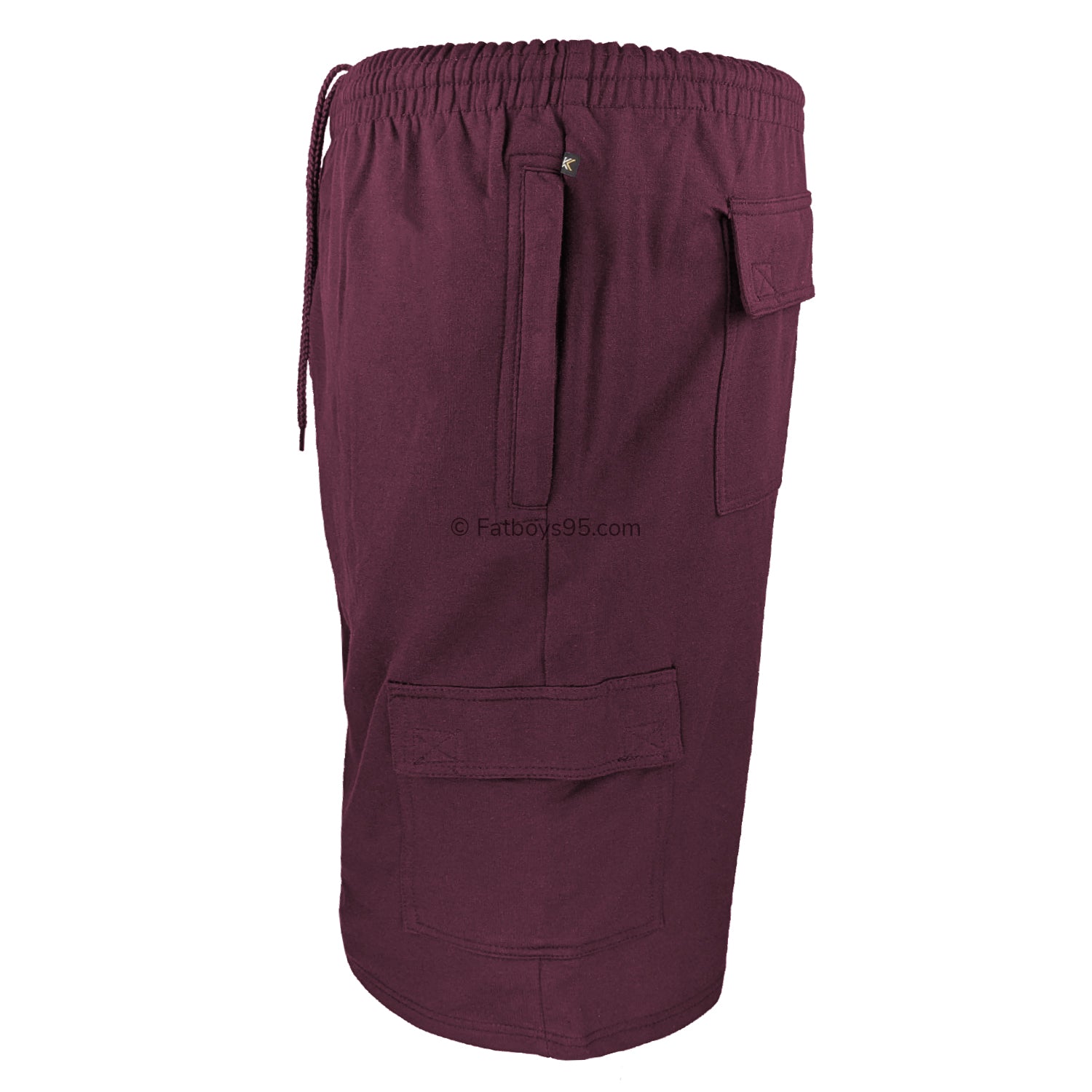 Kam Cargo Shorts - KBS 300 - Burgundy 3