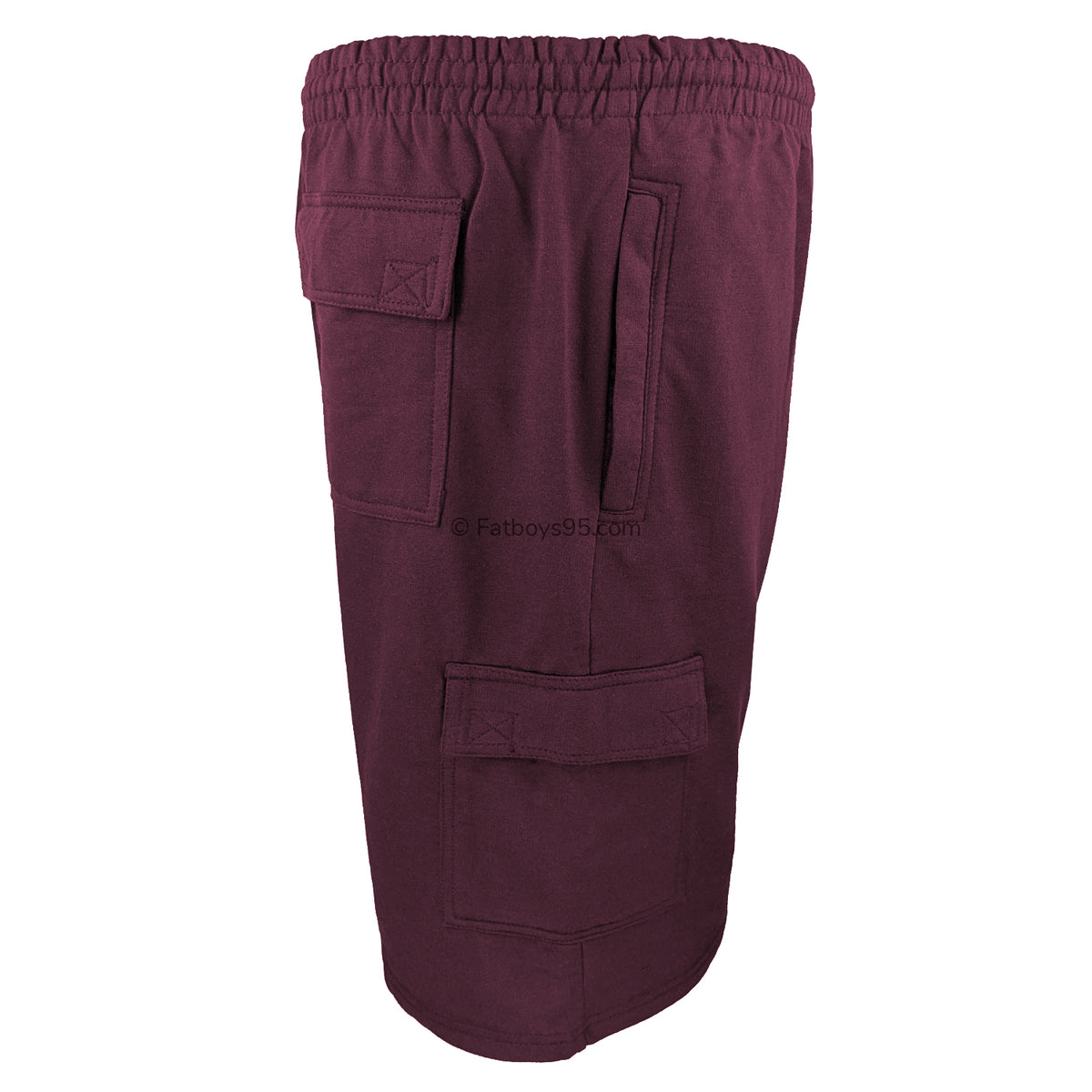 Kam Cargo Shorts - KBS 300 - Burgundy 6