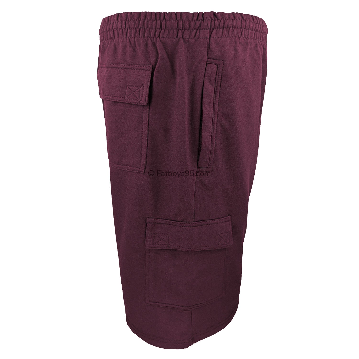 Kam Cargo Shorts - KBS 300 - Burgundy 6