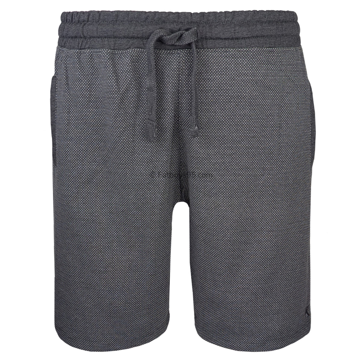 Kam Dobby Print Shorts - KBS 3310 - Charcoal 1