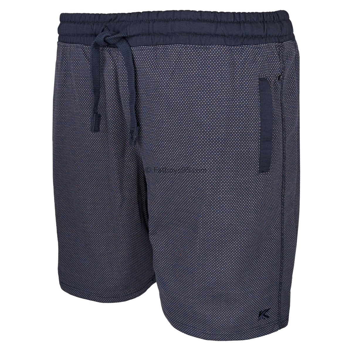 Kam Dobby Print Shorts - KBS 3310 - Indigo 2