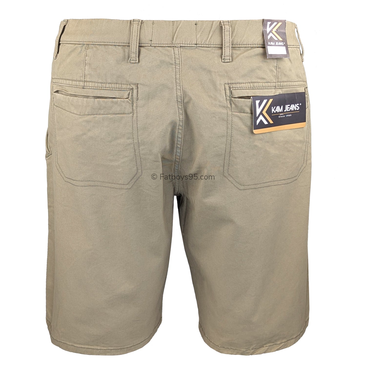 Kam Stretch Rugby Shorts - KBS 3400 - Stone 4