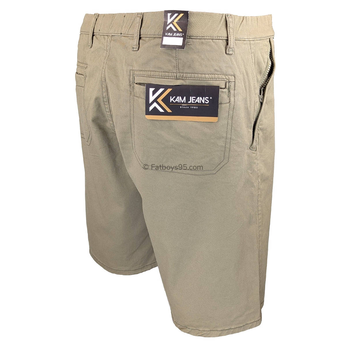 Kam Stretch Rugby Shorts - KBS 3400 - Stone 5