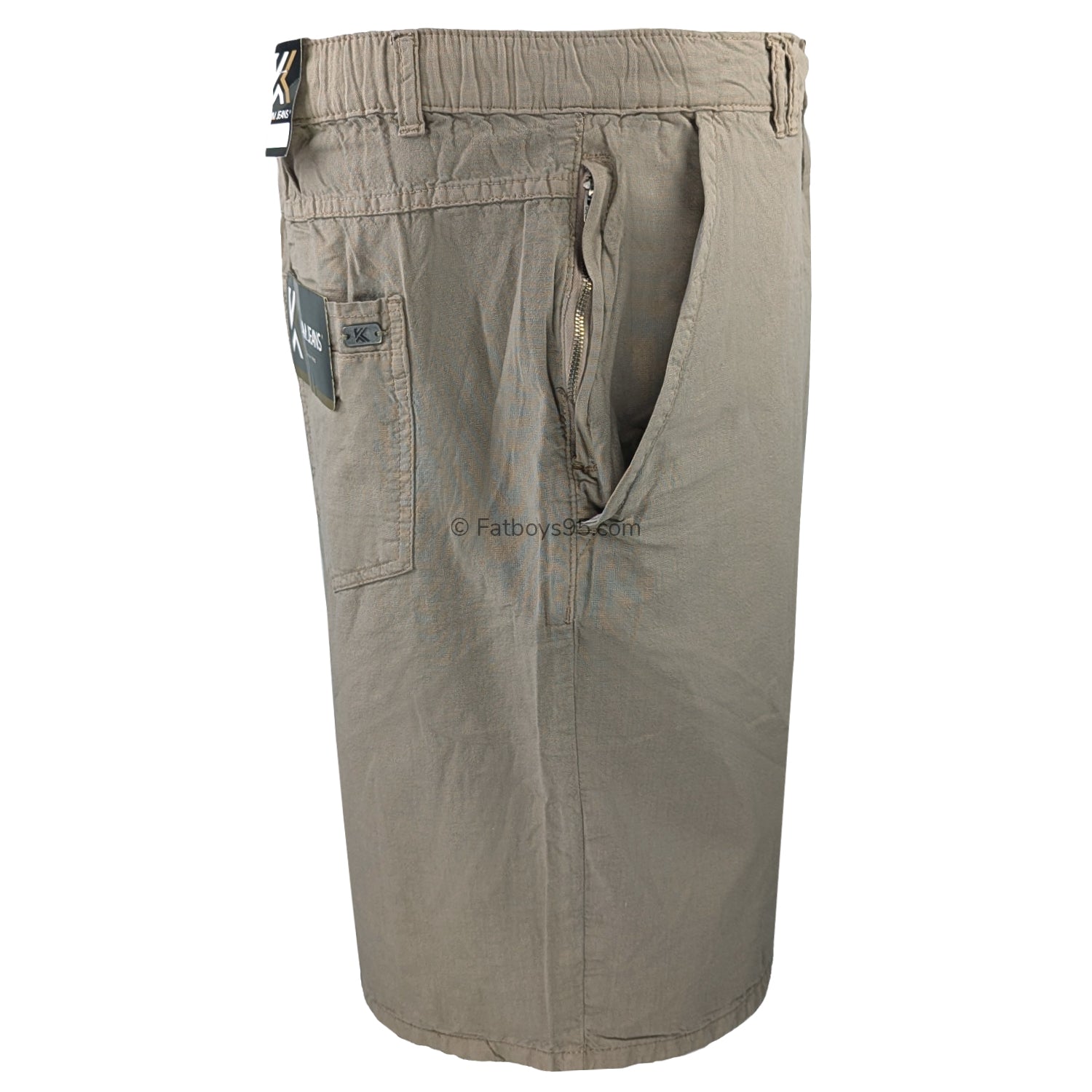 Kam Stretch Cotton Shorts - KBS 3405 - Laurel Oak 6