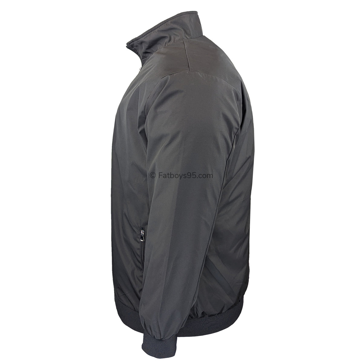 Kam Premium Harrington Jacket - KBS 445 - Black 4