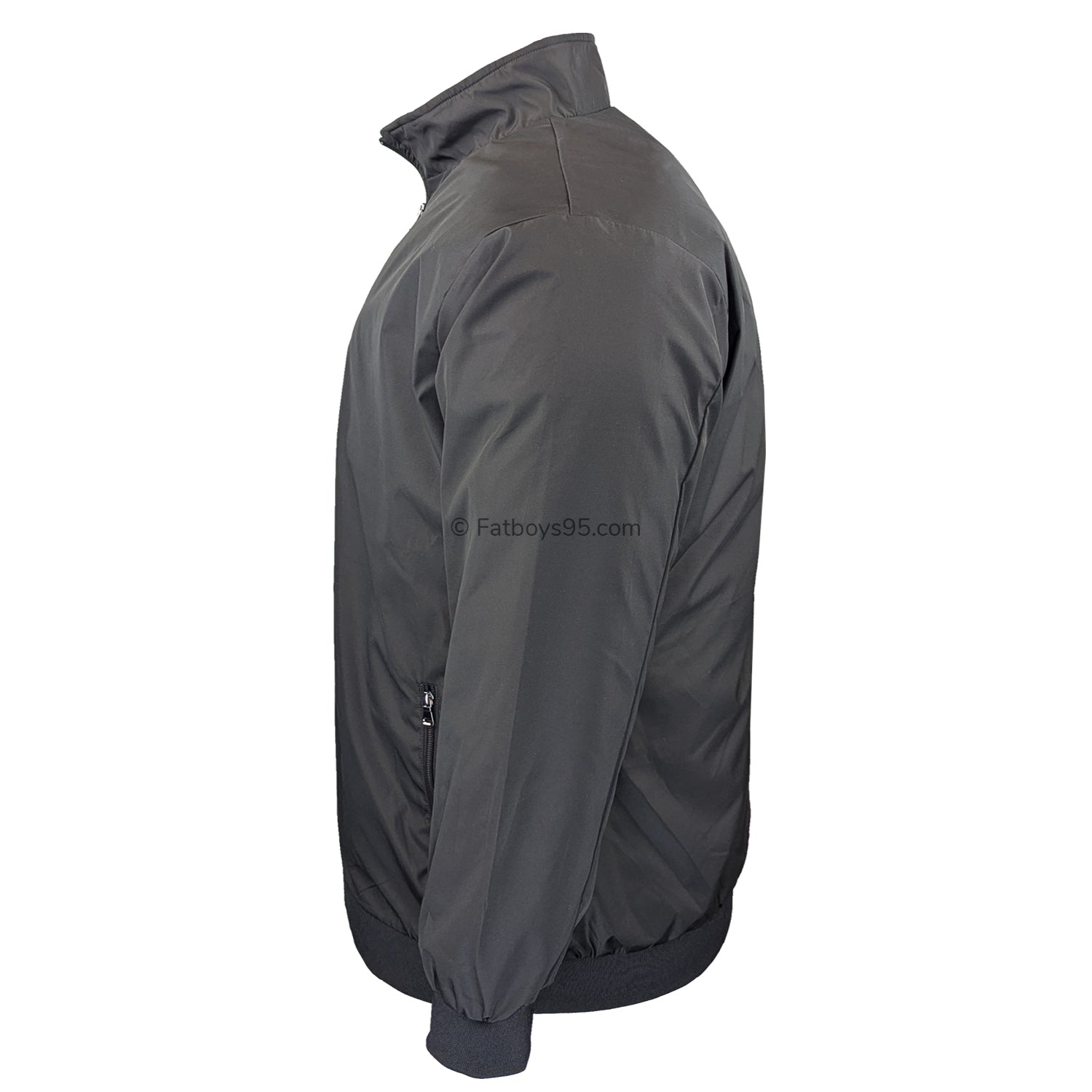 Kam Premium Harrington Jacket - KBS 445 - Black 4