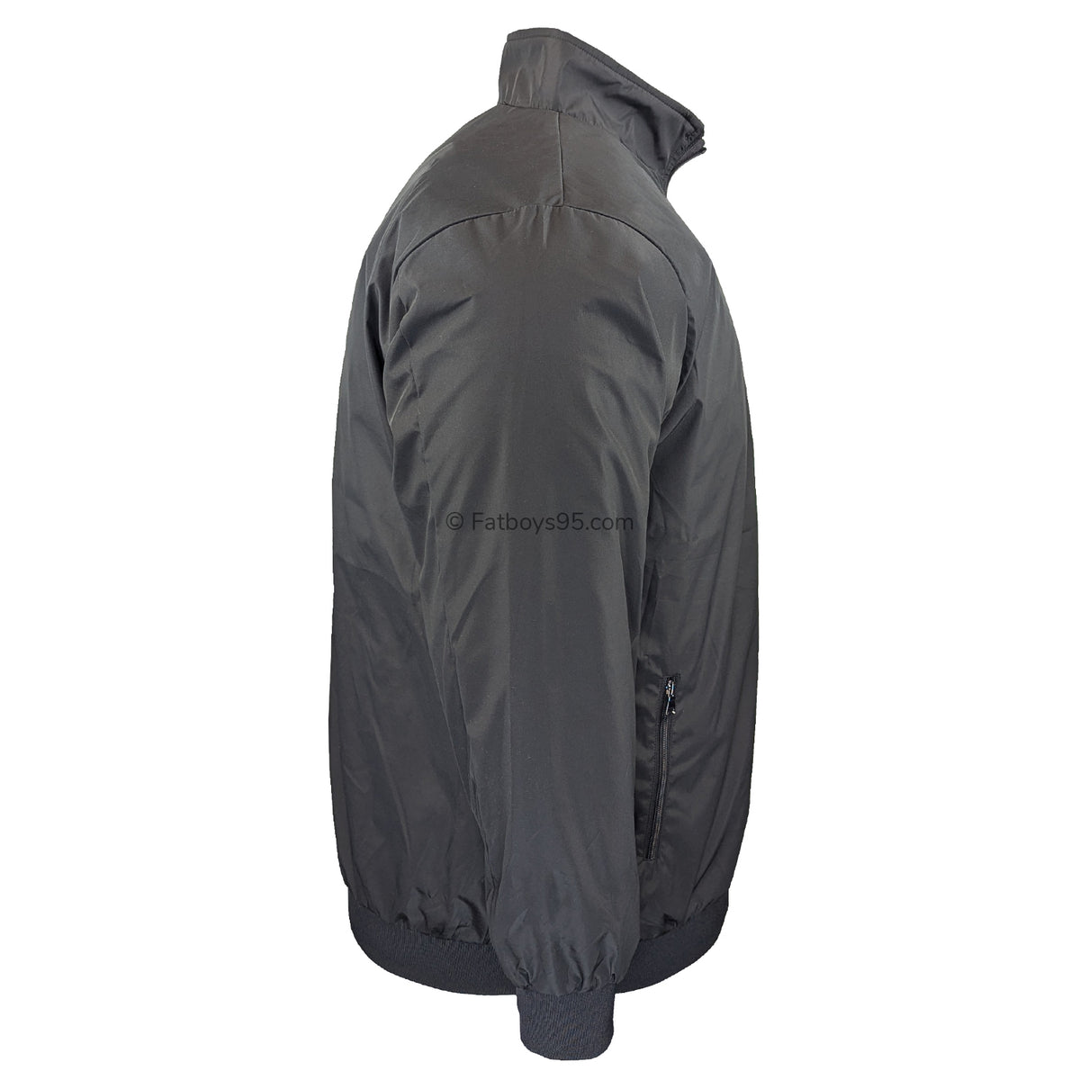 Kam Premium Harrington Jacket - KBS 445 - Black 5