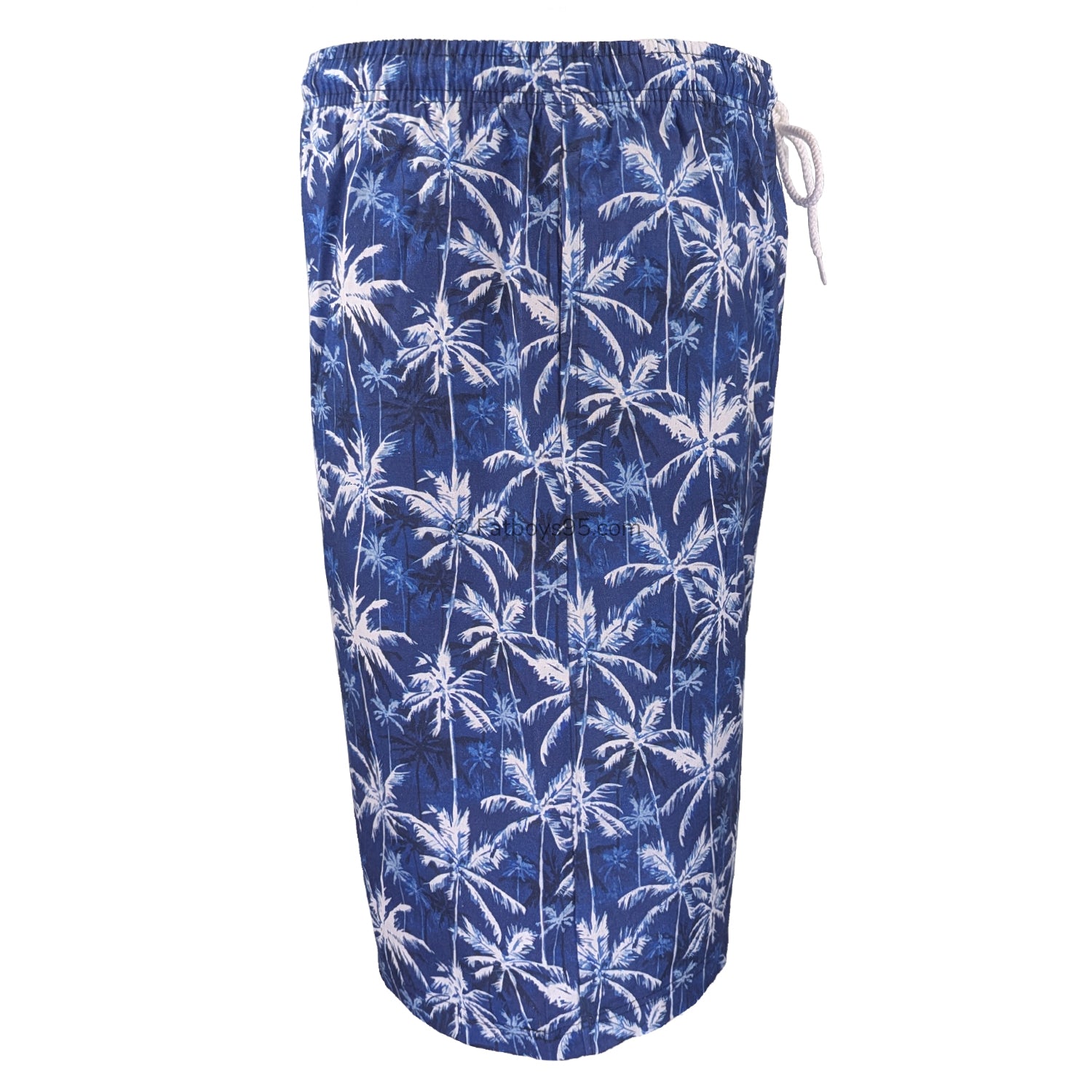 Kam Palm Tree PJs - KBS 5002 - Electric Blue 12