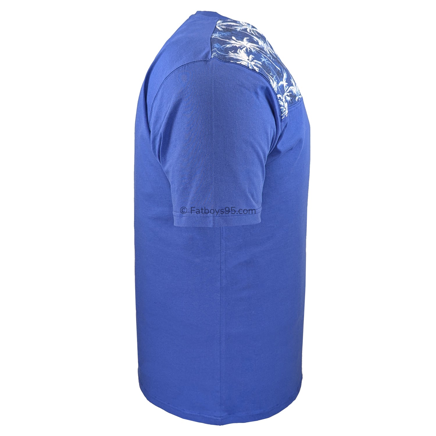 Kam Palm Tree PJs - KBS 5002 - Electric Blue 6