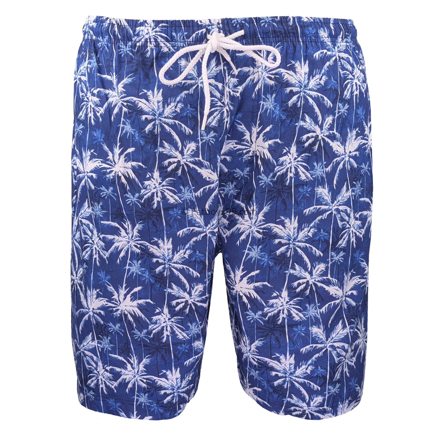 Kam Palm Tree PJs - KBS 5002 - Electric Blue 7