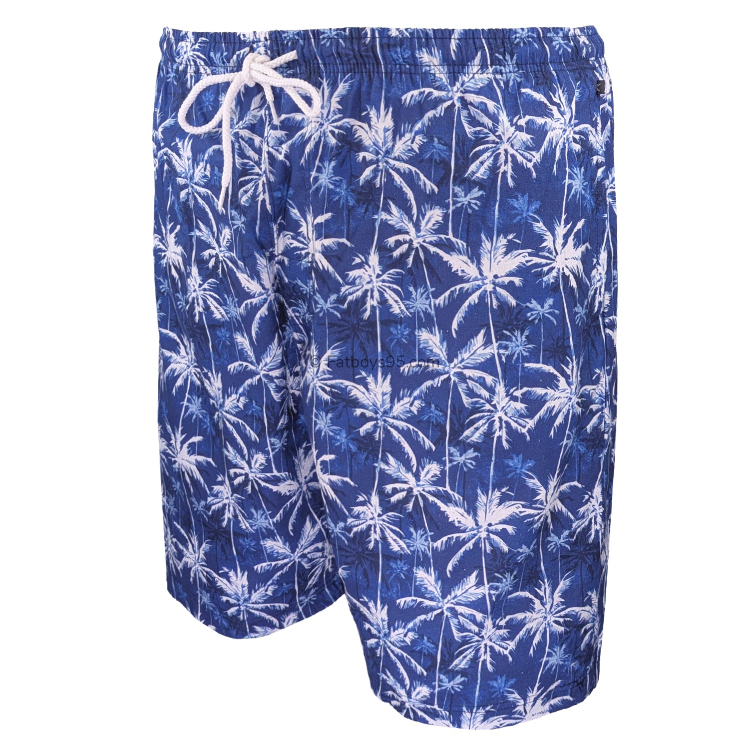 Kam Palm Tree PJs - KBS 5002 - Electric Blue 8