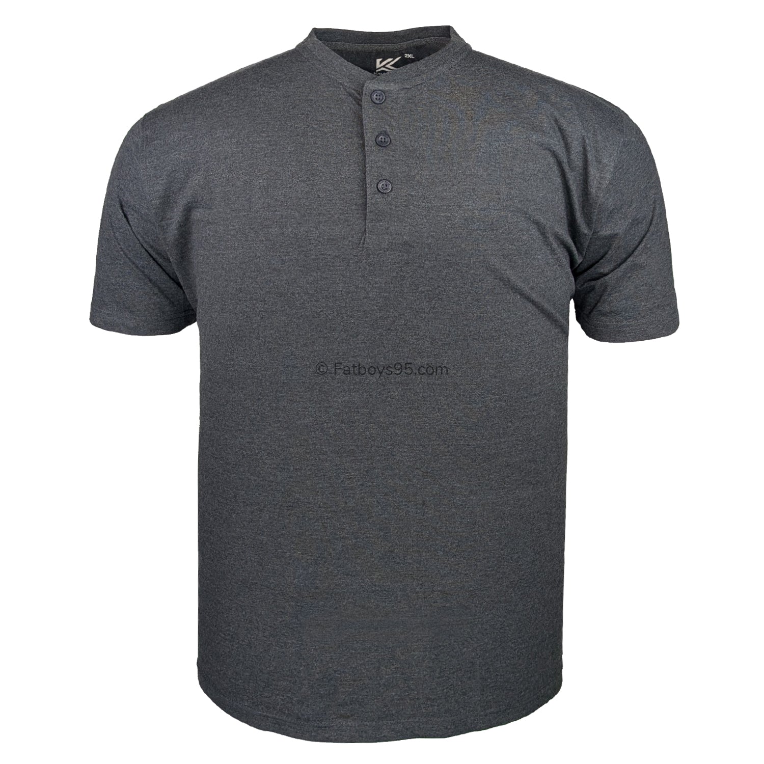 Kam 3 Pack Grandad Tee - KBS 500HV - Black / Grey / Charcoal 9