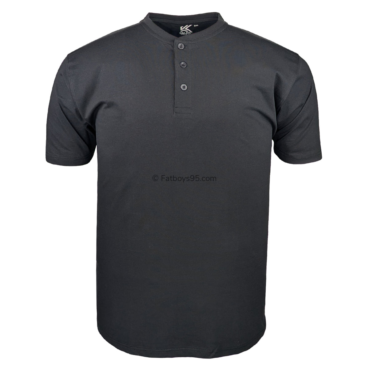 Kam 3 Pack Grandad Tee - KBS 500HV - Black / Grey / Charcoal 2