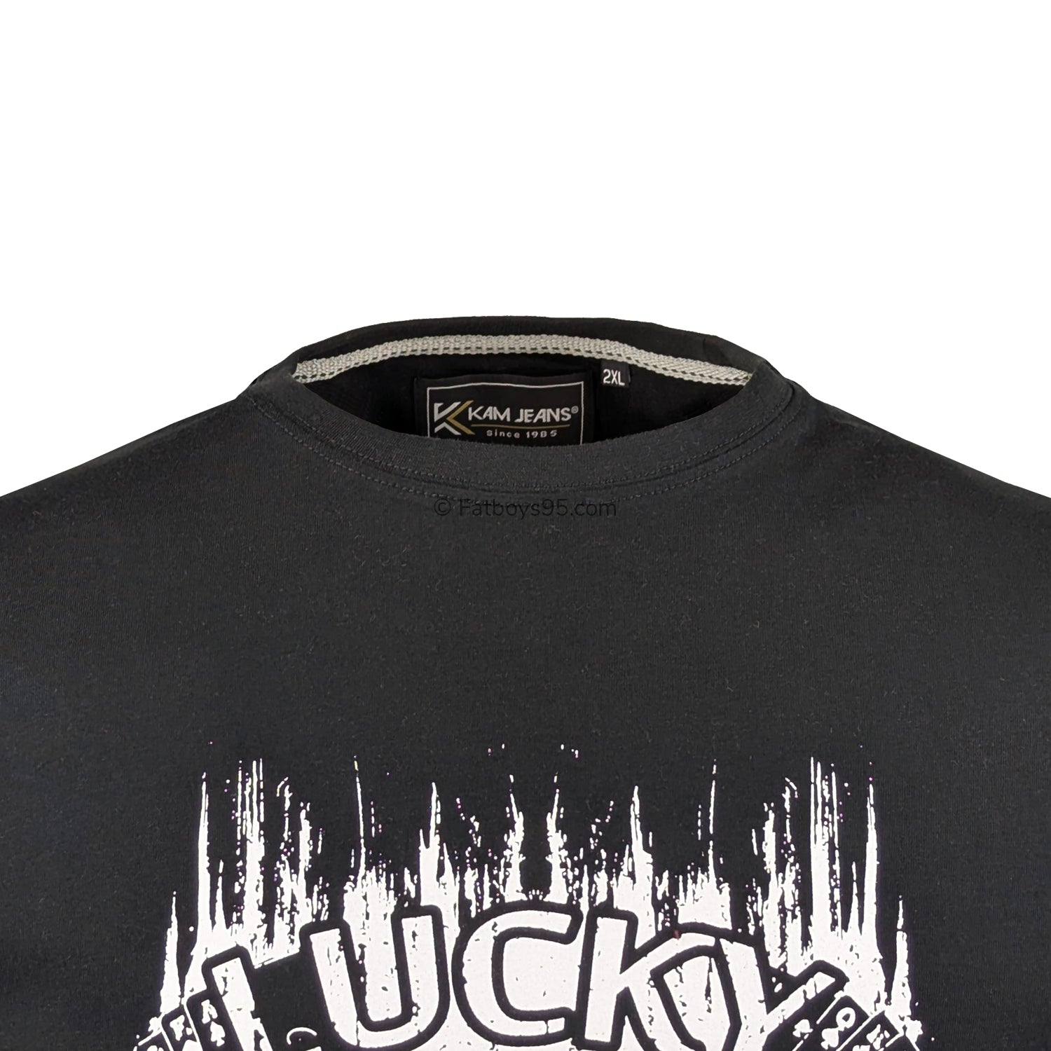 Kam Lucky Skull Tee - KBS 5570 - Black 2