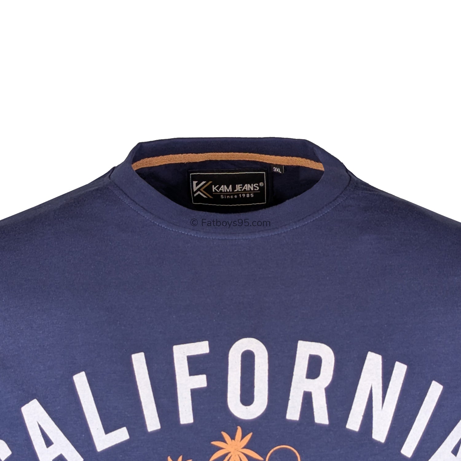 Kam California Surf Co Tee - KBS 5766 - Navy 2