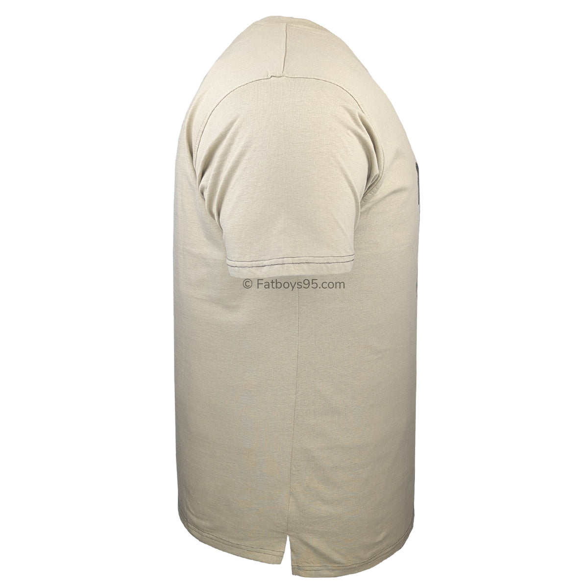 Kam Bulldog Print T-Shirt - KBS 5794 - Stone 5