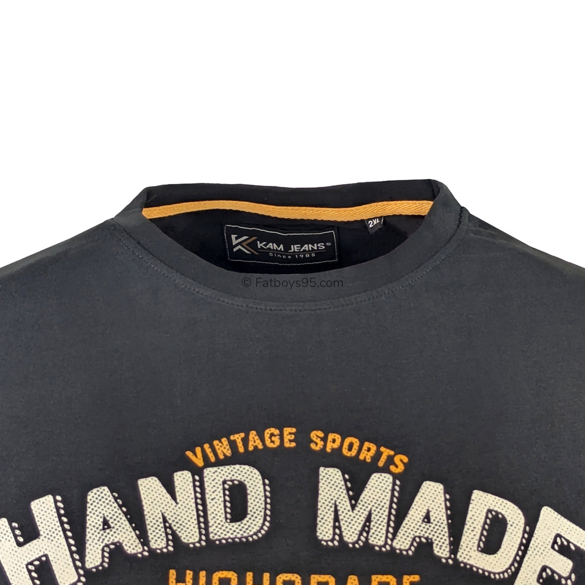 Kam California Finest Goods Print Tee - KBS 5809 - Black 2