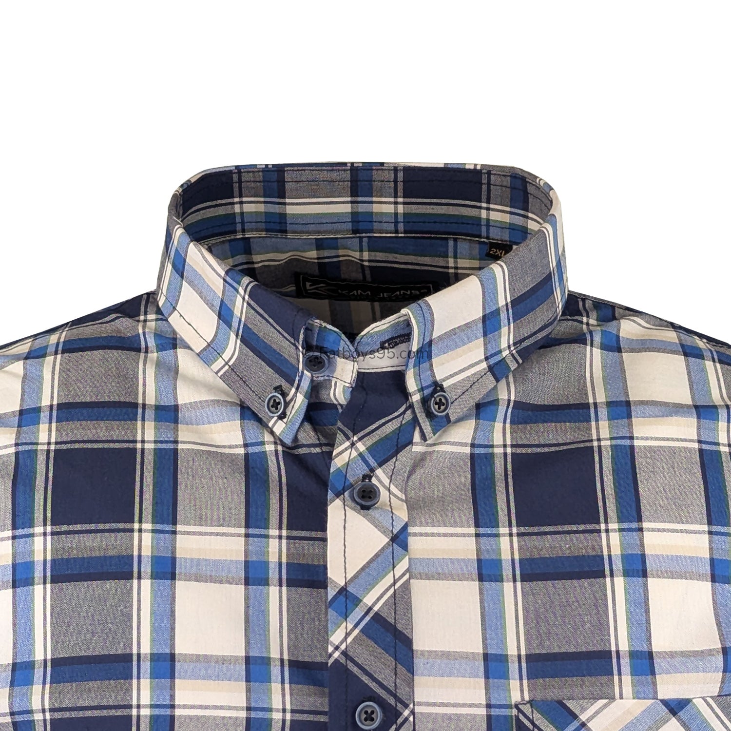 Kam S/S Shirt - KBS 6301 - Navy 2