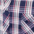 Kam Check S/S Shirt - KBS 6337 - Navy 3