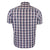 Kam Check S/S Shirt - KBS 6337 - Navy 4