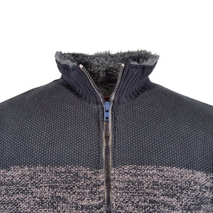 Kam Fleece Lined Sweater - KBS 65 - Black 2