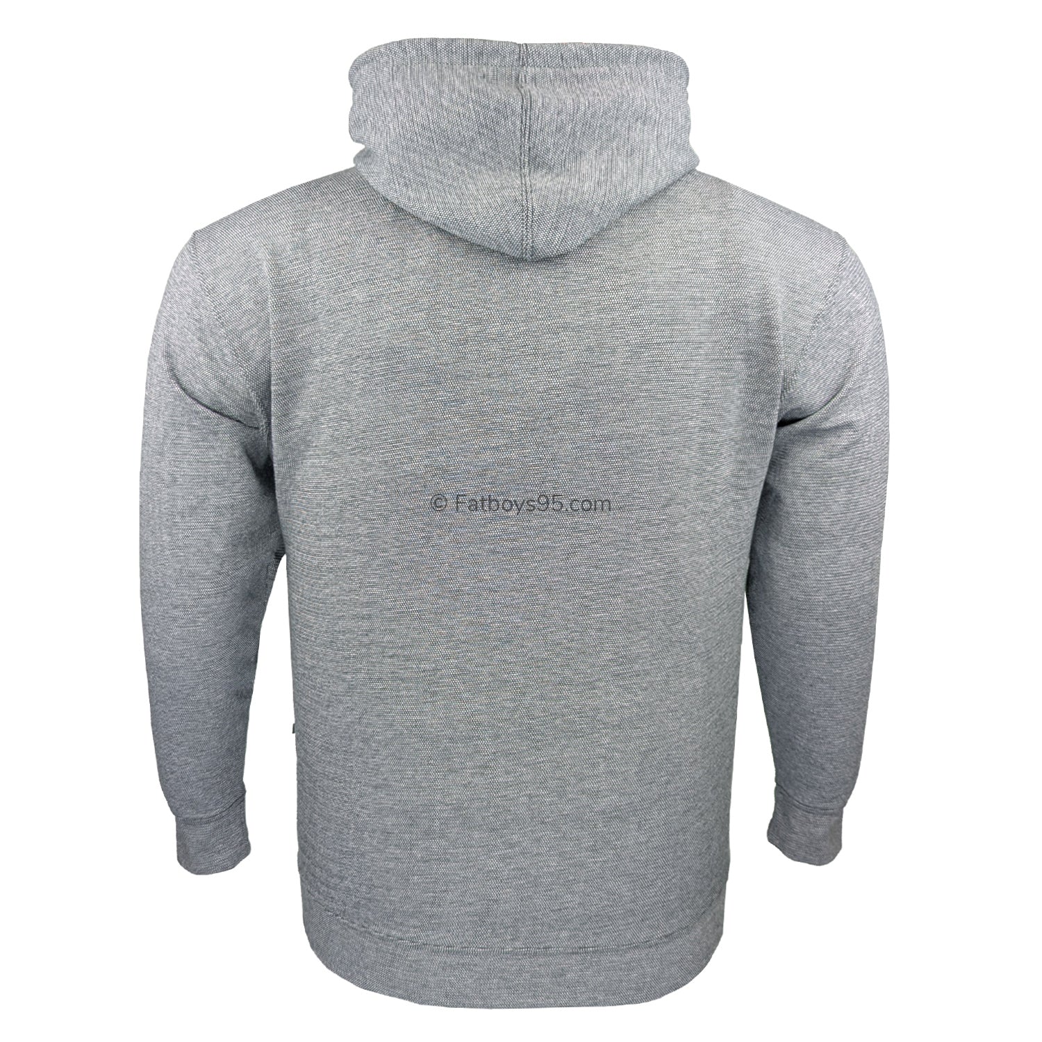 Kam Textured Full Zip Hoody - KBS 7078 - Charcoal 3