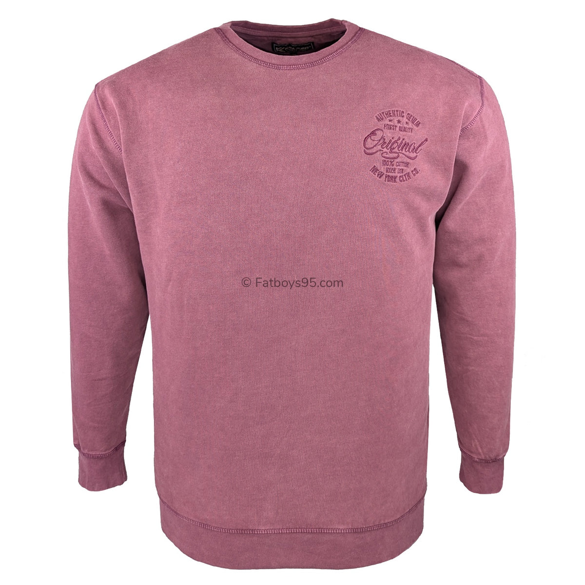 Kam Garment Dye Sweatshirt - KBS 7081 - Fig 1