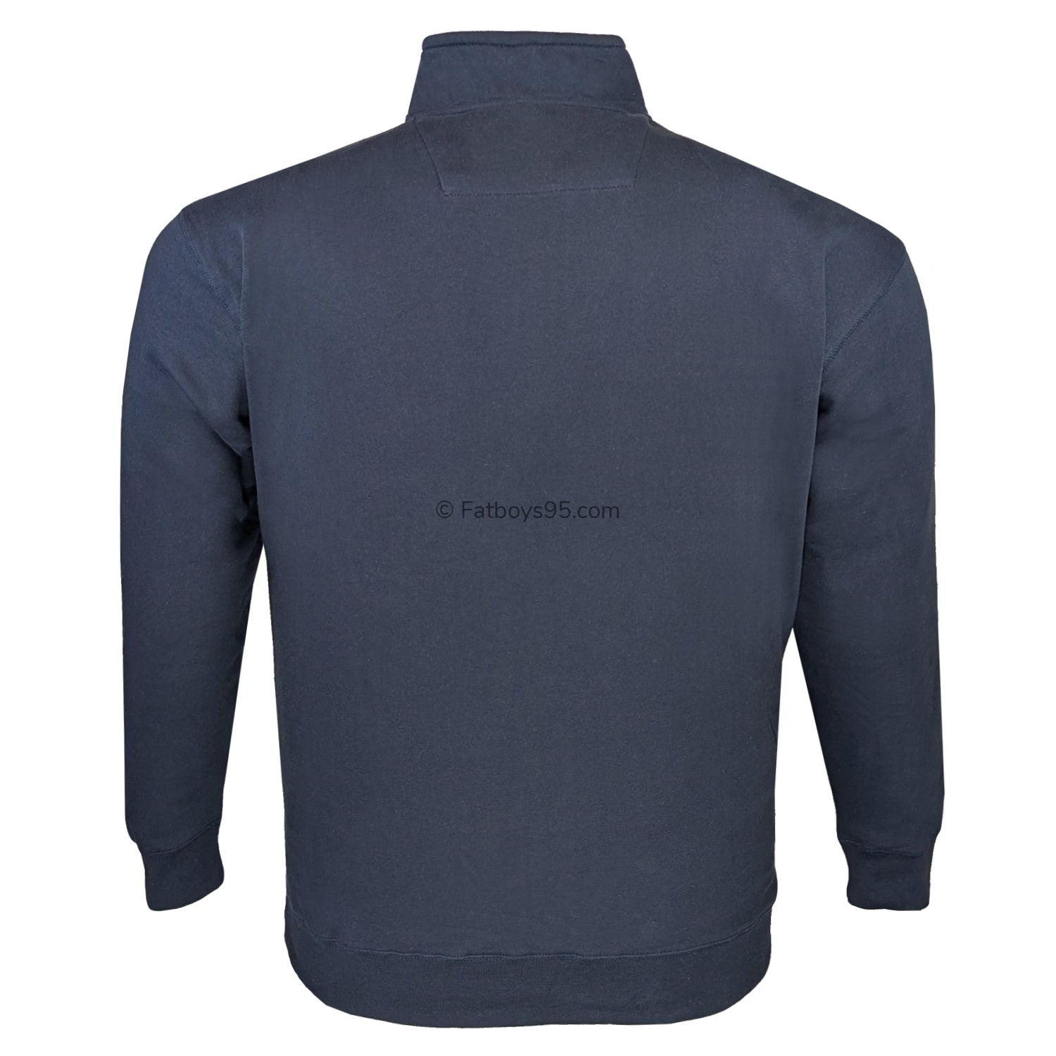 Kam 1/4 Zip Panel Mock Sweat Top - KBS 7092 - Carbon 3