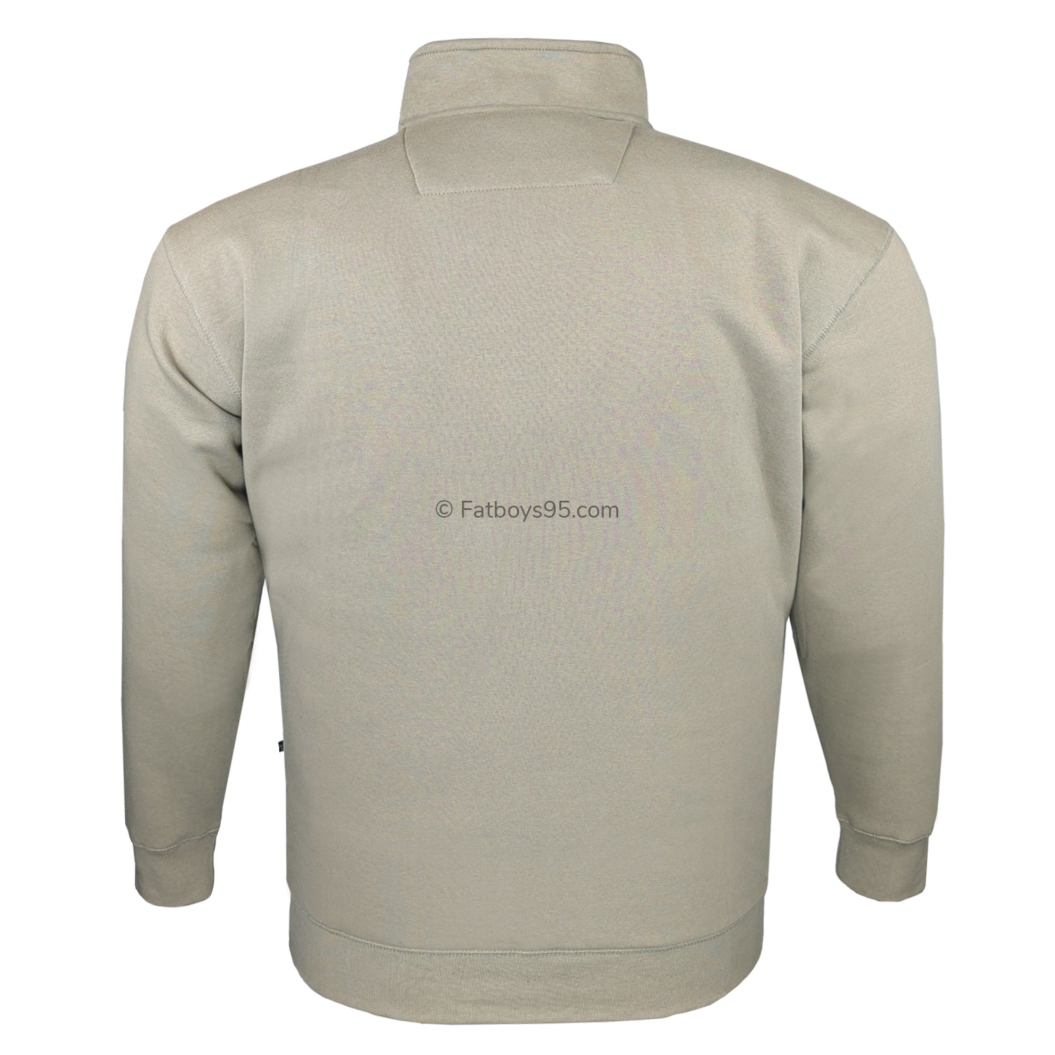 Kam 1/4 Zip Panel Mock Sweat Top - KBS 7092 - Laurel Oak 3