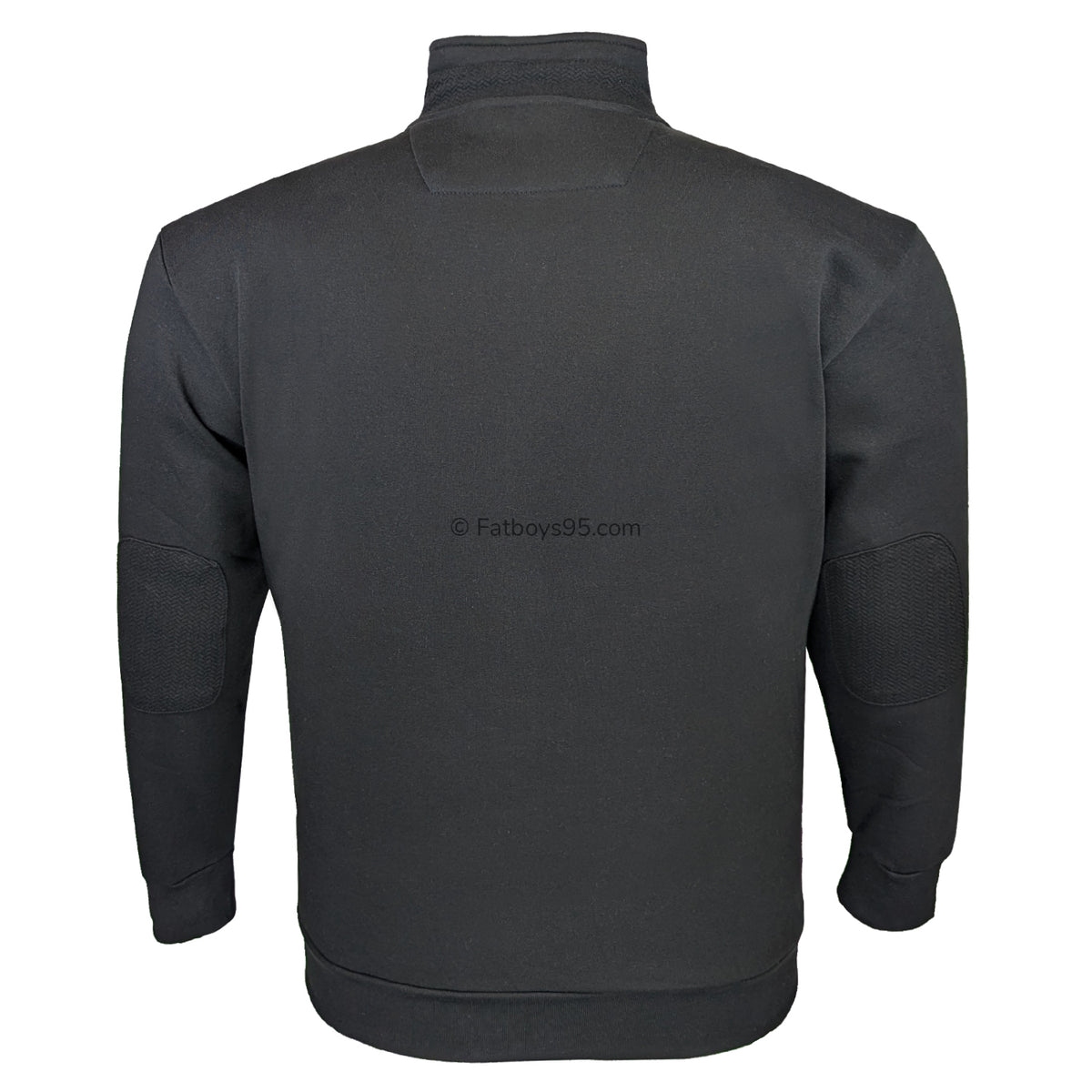 Kam Textured Full Zip Top - KBS 7093 - Black 3