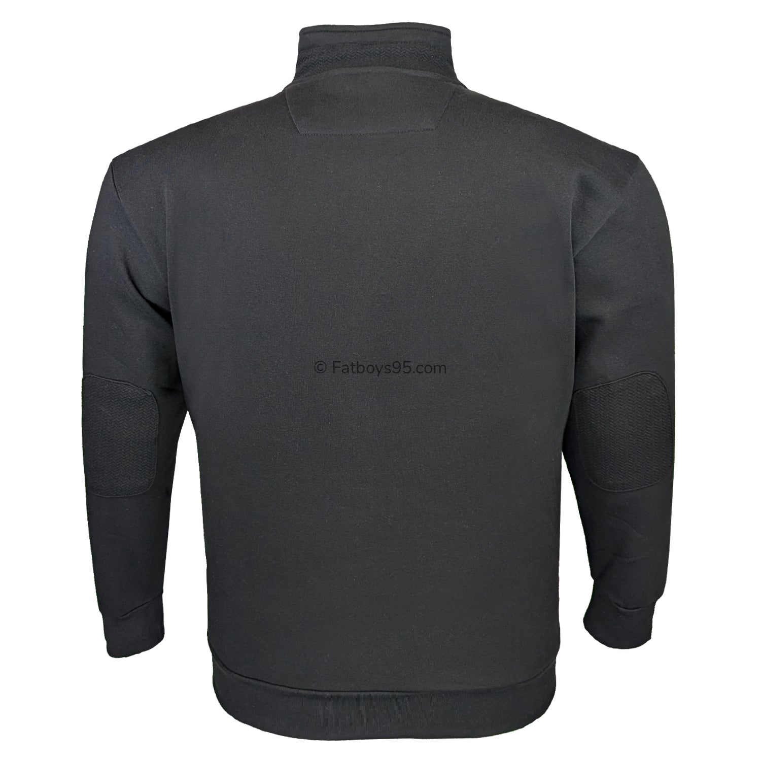 Kam Textured Full Zip Top - KBS 7093 - Black 3