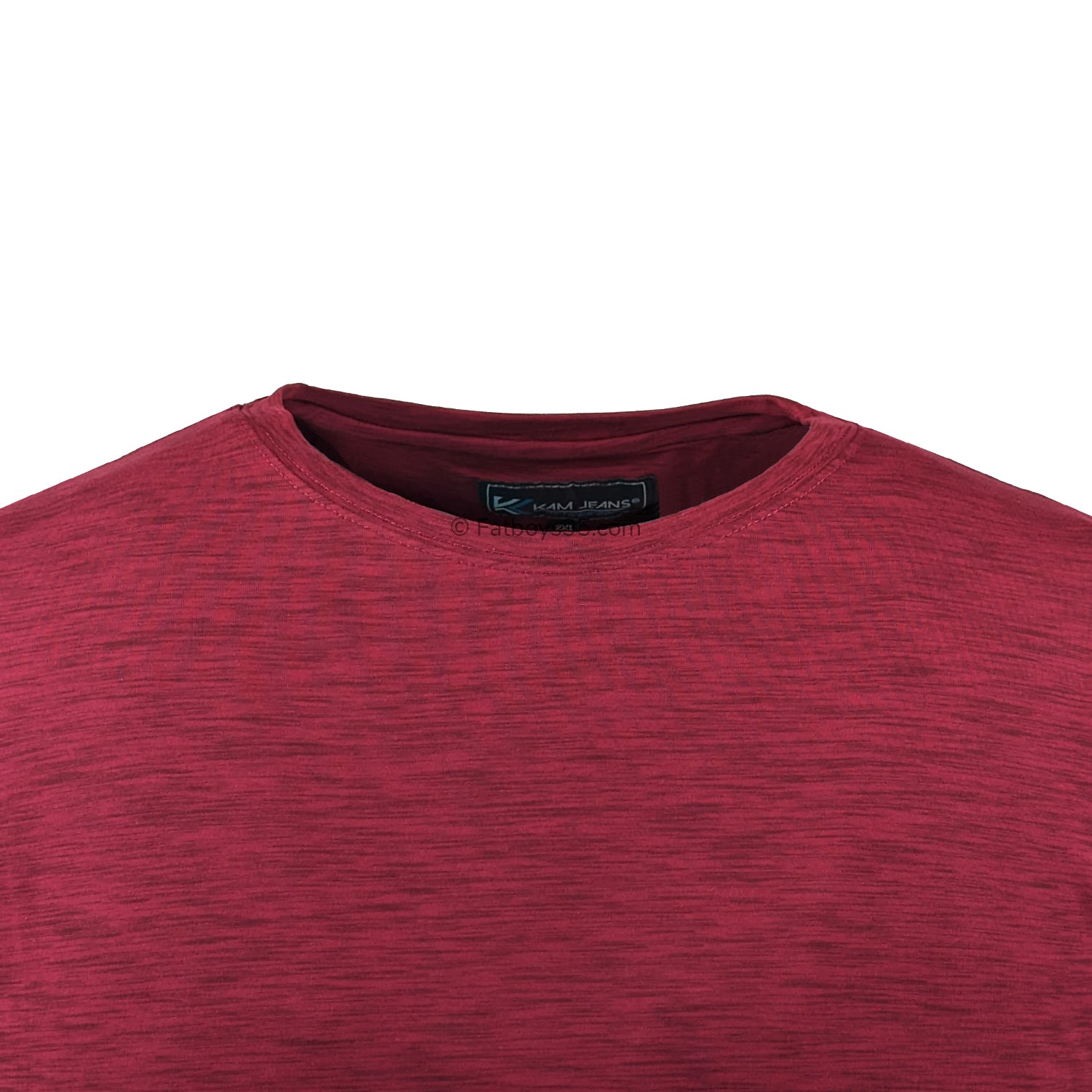 Kam Active Performance Marl Tee - KBS AP001 - Burgundy 2