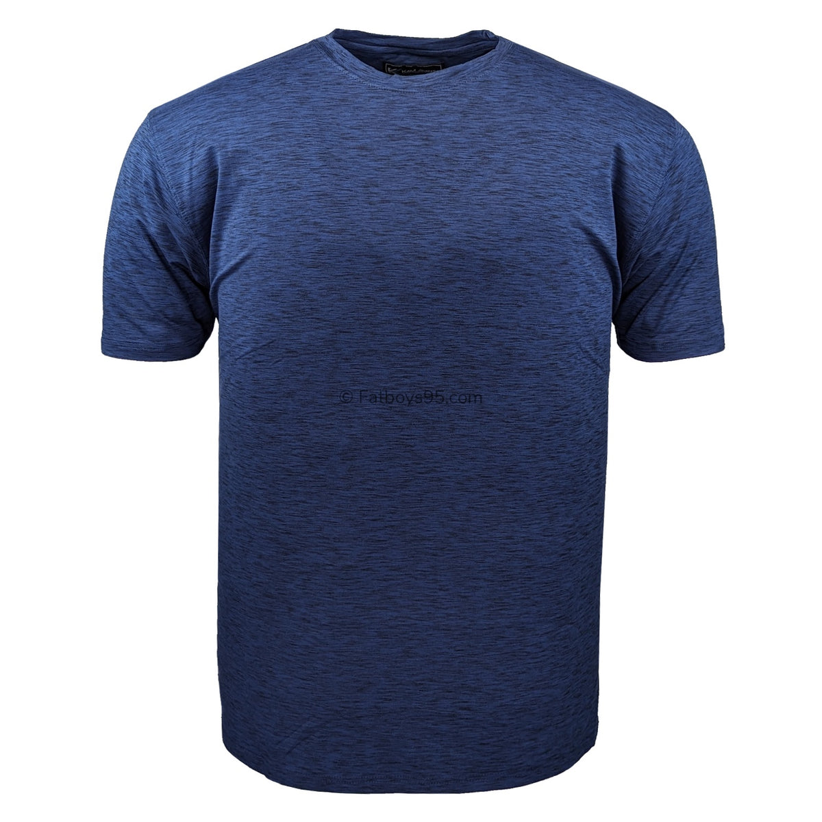 Kam Active Performance Marl Tee - KBS AP001 - Indigo 1