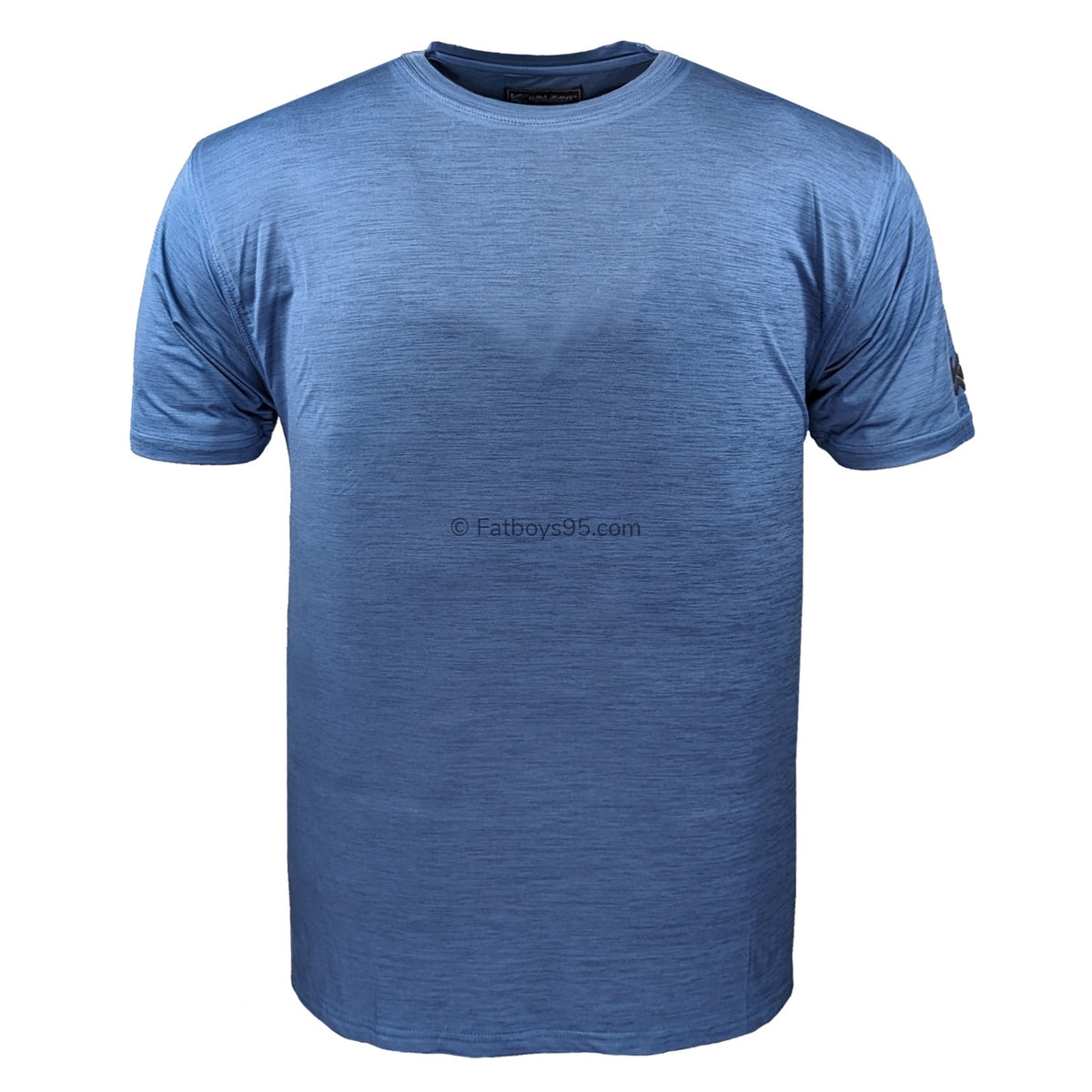 Kam Active Performance Marl Tee - KBS AP001 - Royal Blue 1