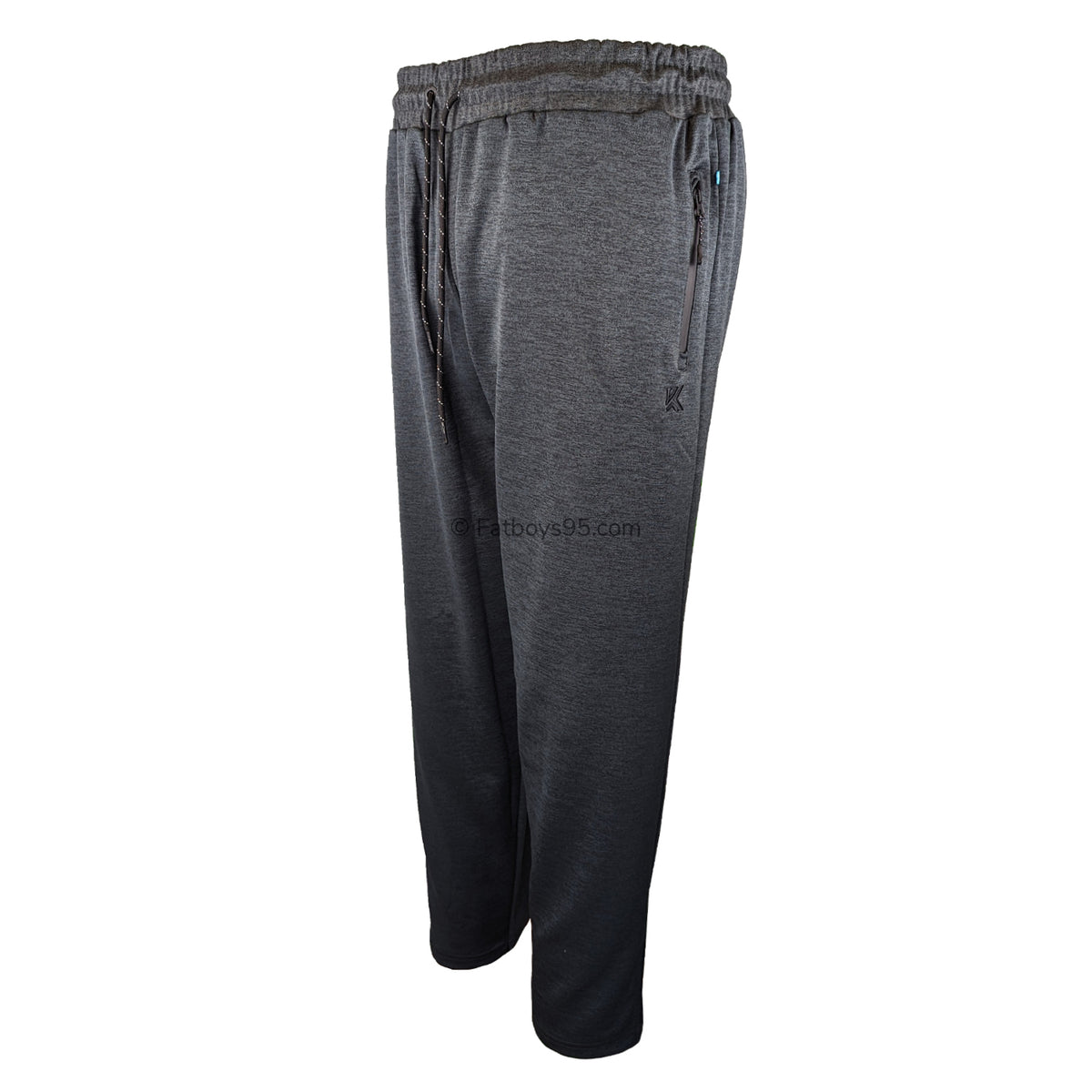 Kam Active Performance Marl Joggers - AP006 - Charcoal 2