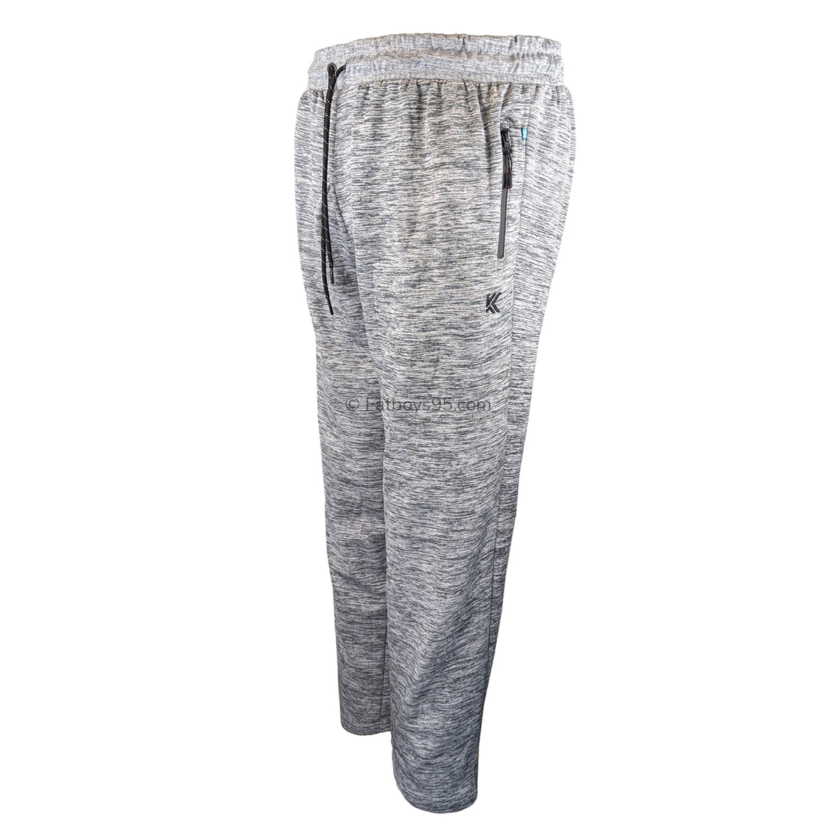 Kam Active Performance Marl Joggers - AP006 - Grey 2