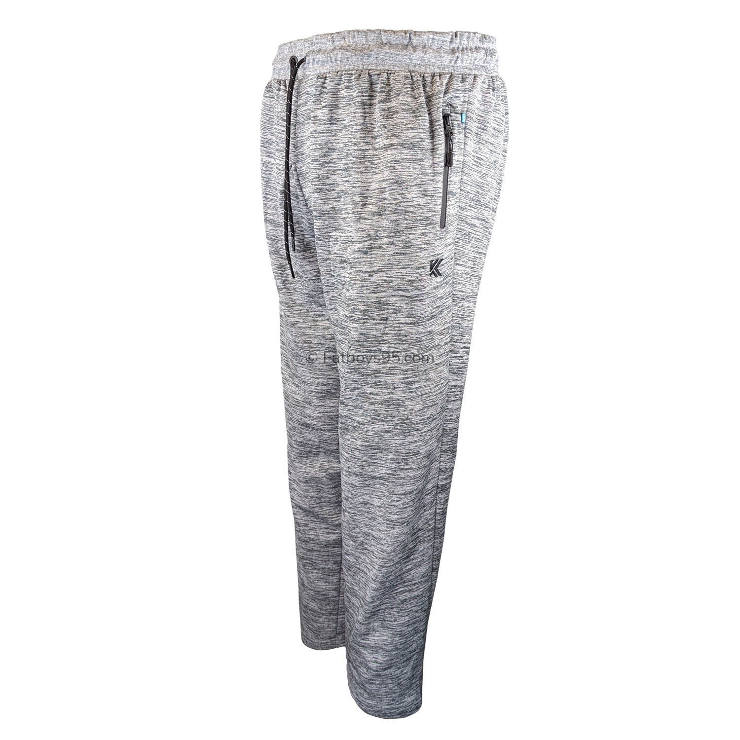 Kam Active Performance Marl Joggers - AP006 - Grey 2
