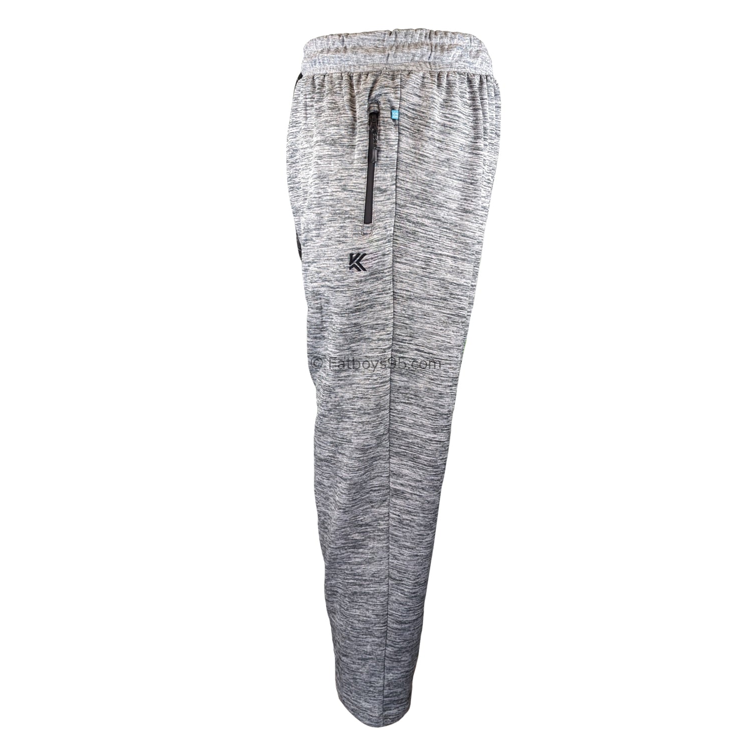 Kam Active Performance Marl Joggers - AP006 - Grey 3