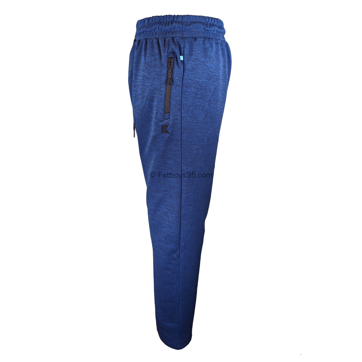 Kam Active Performance Marl Joggers - AP006 - Indigo 3