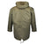 Kam Sherpa Lined Parka Coat - KBS KV112 - Army Green 3