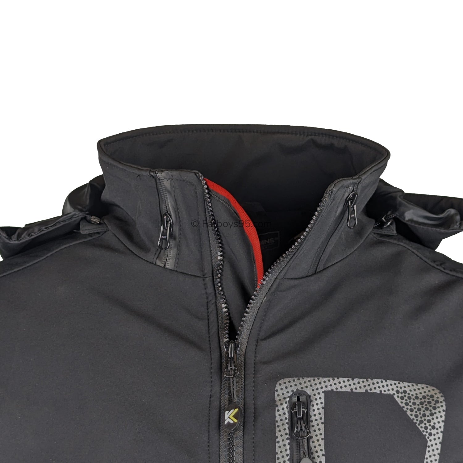 Kam Soft Shell Jacket - KBS KV39 - Black 2